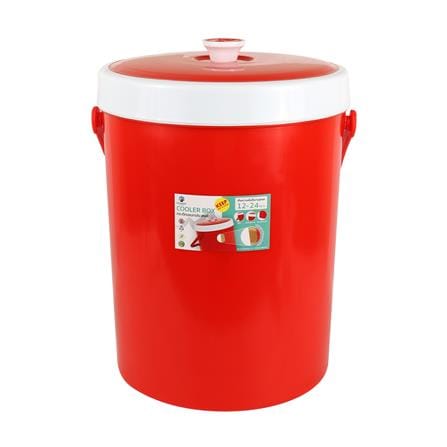 กระติกน้ำเย็น 27 ลิตร EVEREST AG SD สีแดง
