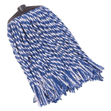 ผ้าม็อบคอตตอน POLY-BRITE ZEBRA 13 นิ้ว สีน้ำเงิน