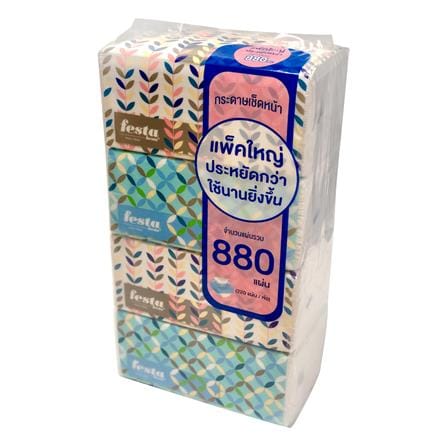 กระดาษเช็ดหน้า เฟสต้า แพ็ค 4 ชิ้น_0