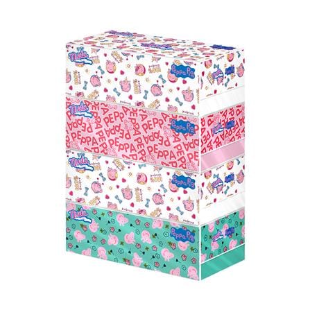กระดาษเช็ดหน้า NUDA PEPPA PIG แพ็ก 4 ชิ้น_0