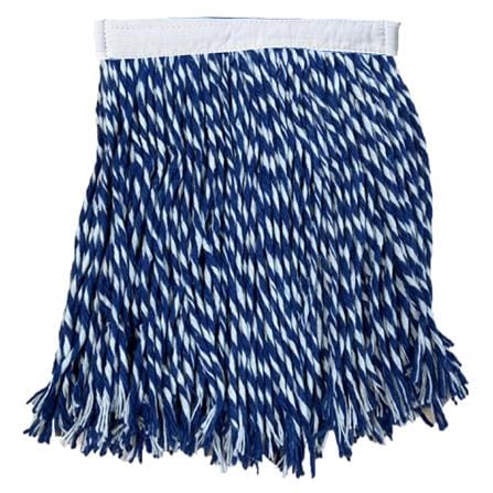 ผ้าม็อบคอตตอน POLY-BRITE ZEBRA 10 นิ้ว สีน้ำเงิน