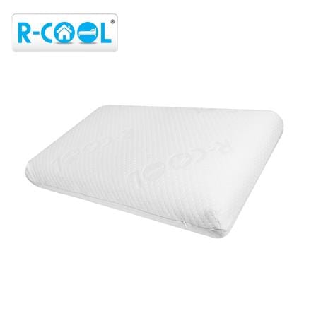 หมอนสุขภาพ เมมโมรี่โฟม R-COOL TRADITIONAL 64x40x13 ซม. สีขาว_0