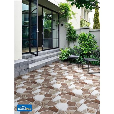 กระเบื้องพื้น 50x50 ซม. สวนหินบาน่าฮิลล์ น้ำตาล_2