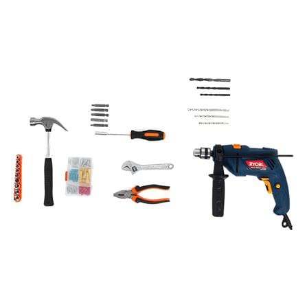 สว่านกระแทก RYOBI PD-550K 10 มม. 550 วัตต์_2