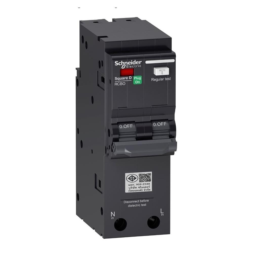 ชุดตู้คอนซูมเมอร์ยูนิต 4+4 ช่อง 63 แอมป์ พร้อมกันไฟดูด SCHNEIDER
