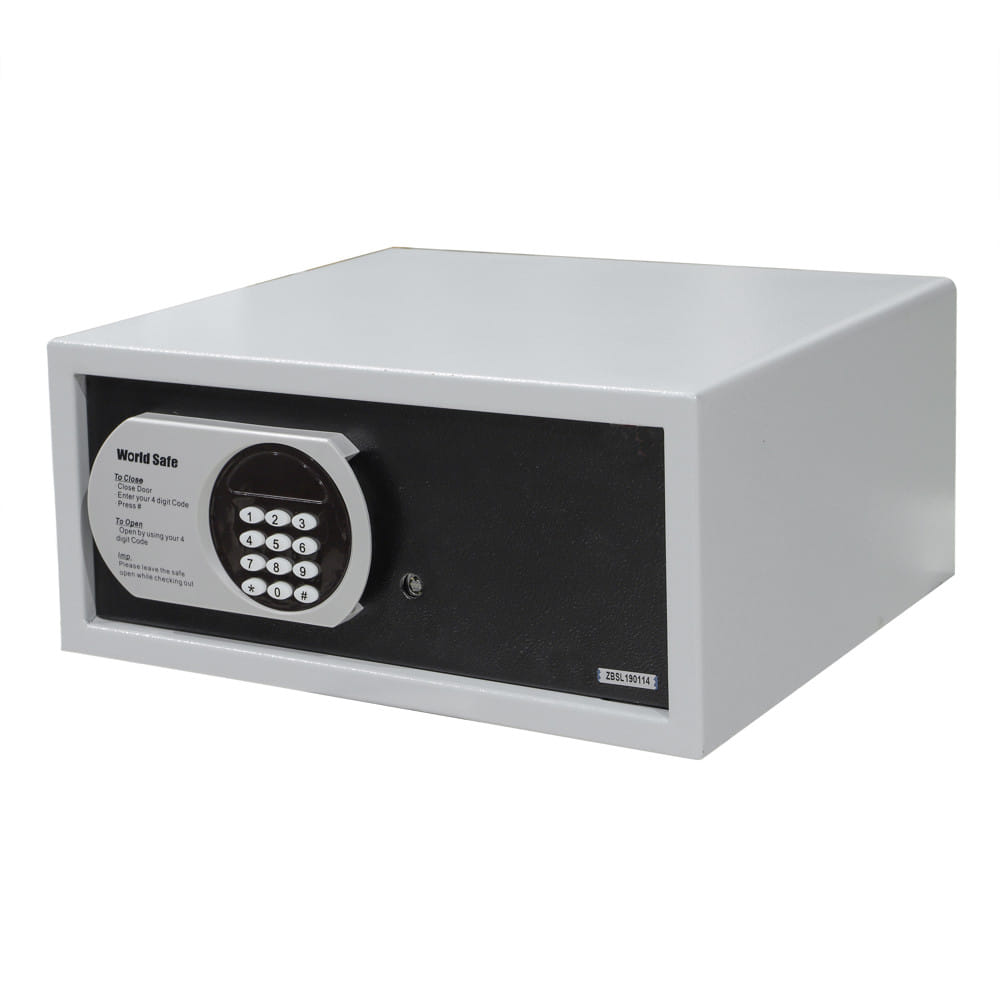 ตู้นิรภัย ELECTRONIC WORLDSAFES ZB สีเทา/สีดำ
