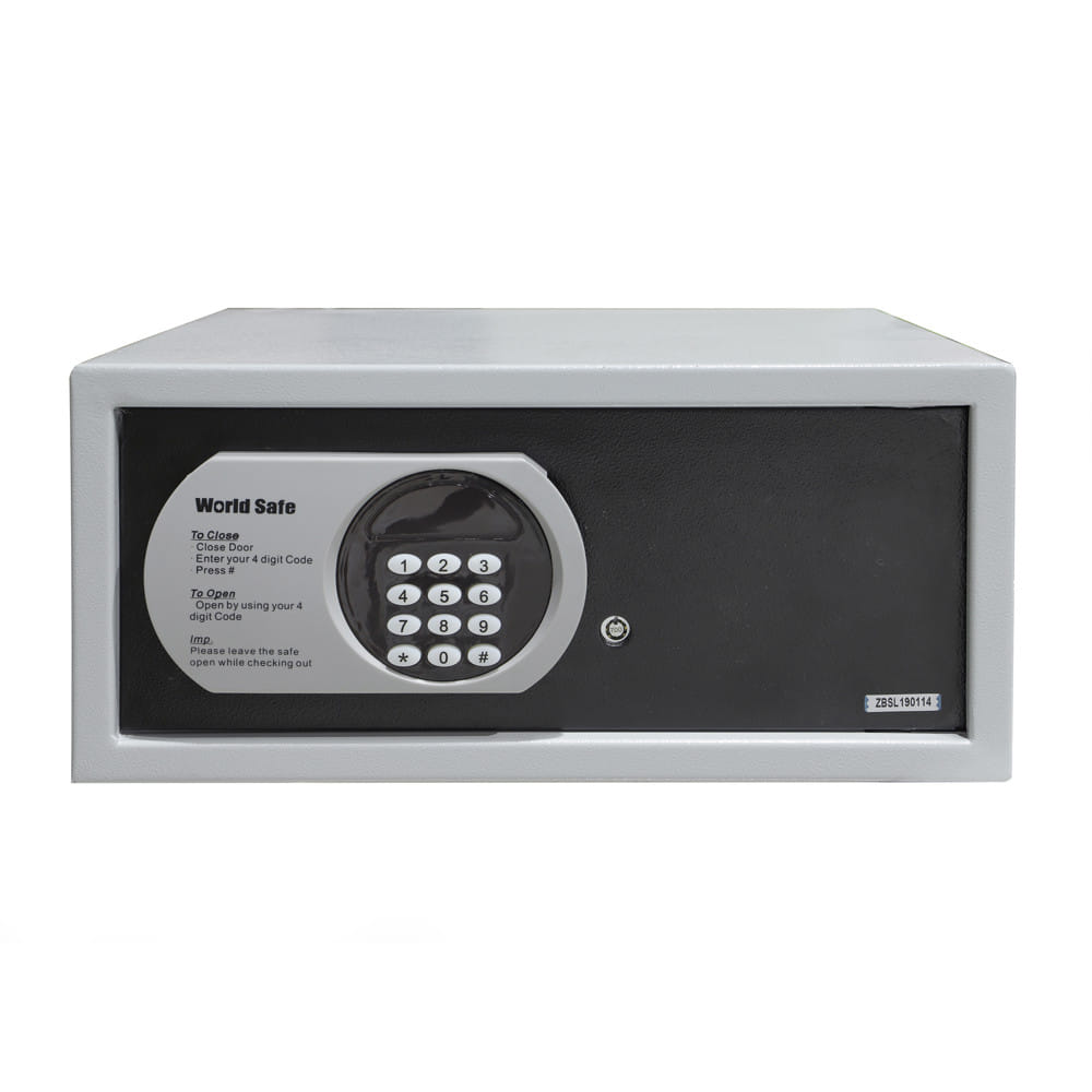 ตู้นิรภัย ELECTRONIC WORLDSAFES ZB สีเทา/สีดำ
