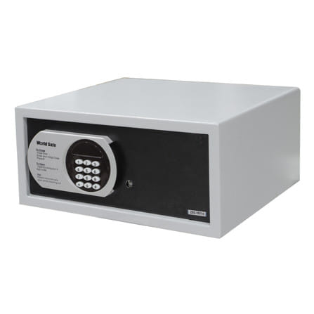 ตู้นิรภัย ELECTRONIC WORLDSAFES ZB สีเทา/สีดำ_0