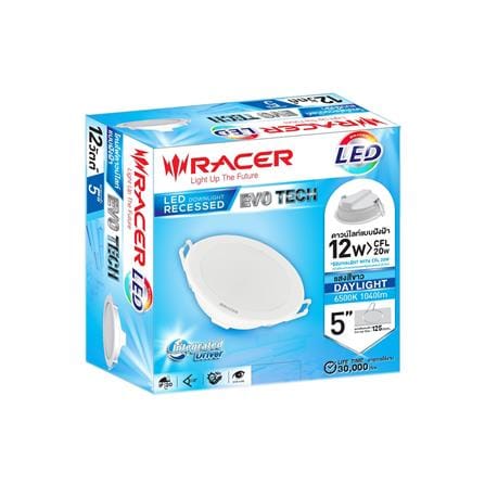 ดาวน์ไลท์ LED RACER EVO TECH 5 นิ้ว 12 วัตต์ DAYLIGHT สีขาว_3