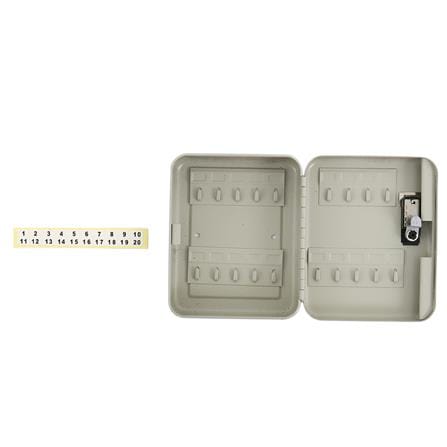 กล่องเก็บกุญแจนิรภัย WORLDSAFES KC-20 สีครีม_2