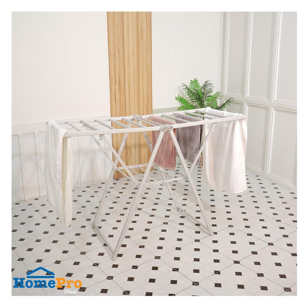 ราวพาดผ้ามีปีก 147x61x95.5-145cm PLIM