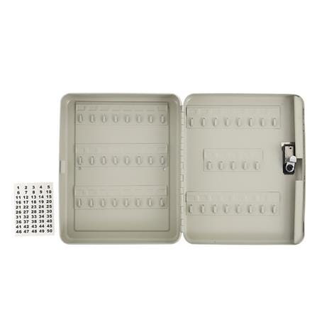 กล่องเก็บกุญแจนิรภัย WORLDSAFES KC-48 สีครีม_3