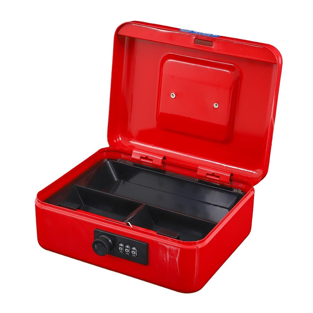 กล่องนิรภัย WORLDSAFES CB-20 สีแดง