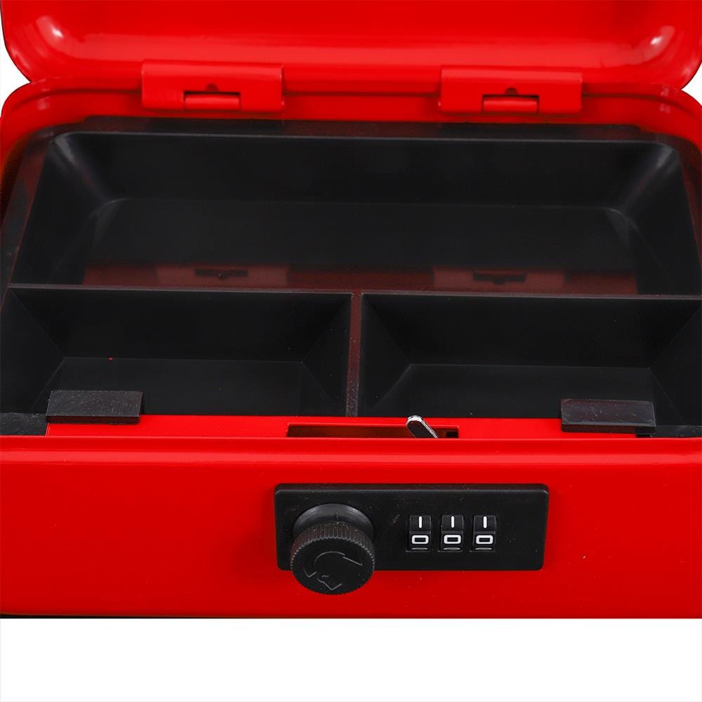 กล่องนิรภัย WORLDSAFES CB-20 สีแดง