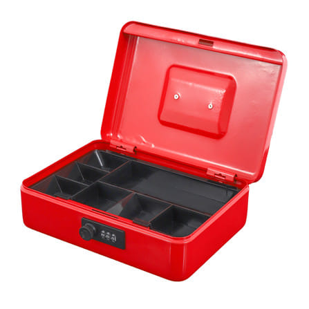 กล่องนิรภัย WORLDSAFES CB-25 สีแดง_2