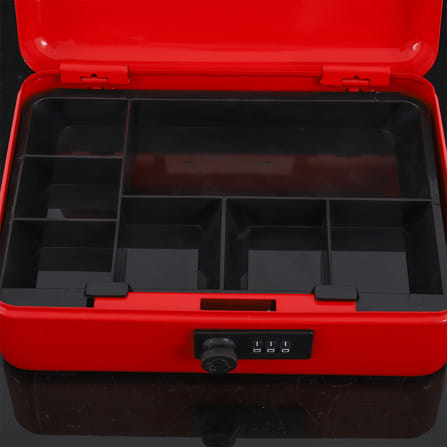 กล่องนิรภัย WORLDSAFES CB-25 สีแดง_3