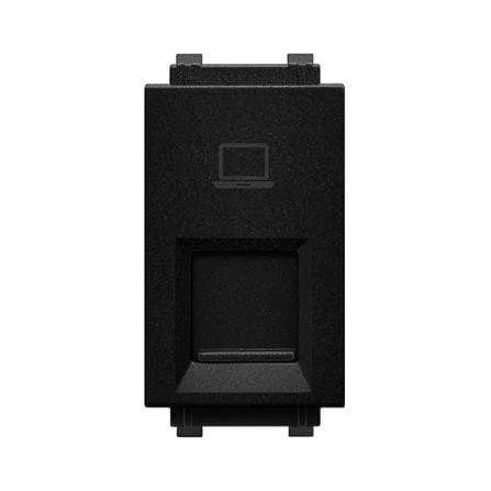เต้ารับคอมพิวเตอร์ PHILIPS CAT6 RJ45 LEAF BLACK