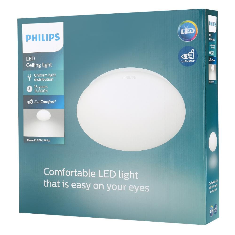 ไฟเพดาน LED PHILIPS CL200 EC RD 14 นิ้ว 17 วัตต์ DAYLIGHT สีขาว
