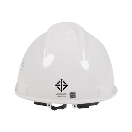หมวกนิรภัยพลาสติก ABS มาตรฐานมอก. DEXZON 2331 สีขาว_2