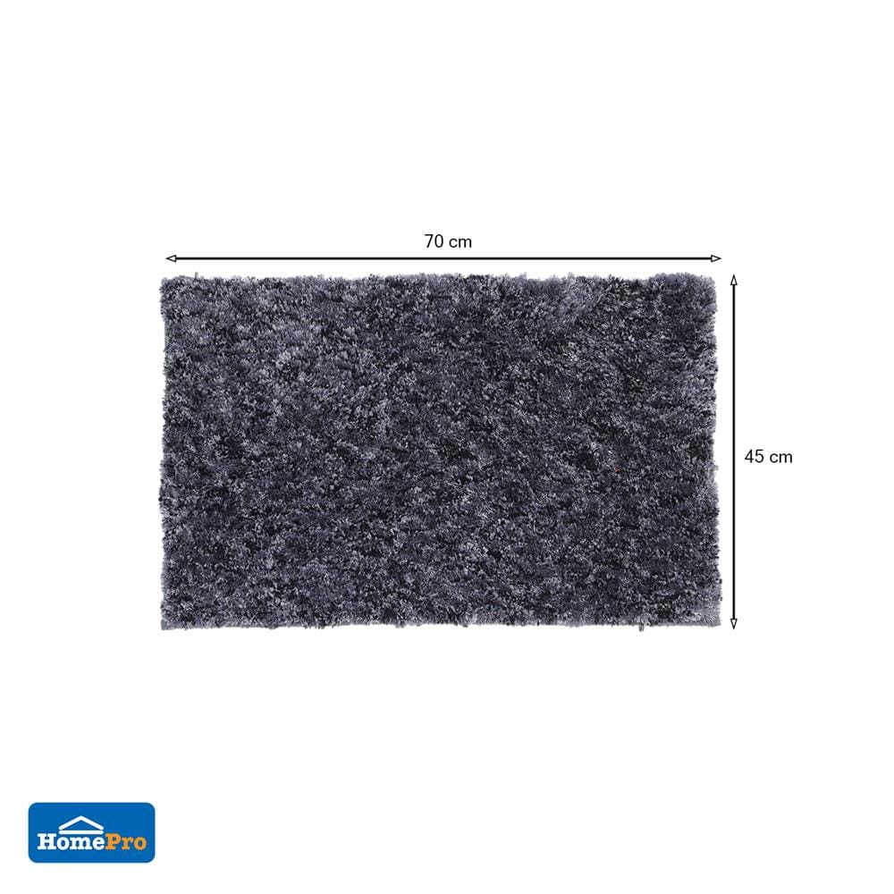 พรม HOME LIVING STYLE MOSS 45x70 ซม. สีดำ