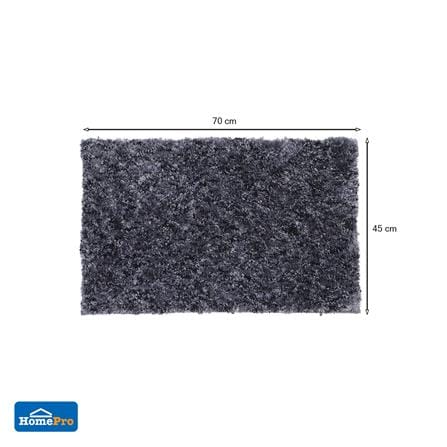 พรม HOME LIVING STYLE MOSS 45x70 ซม. สีดำ_5