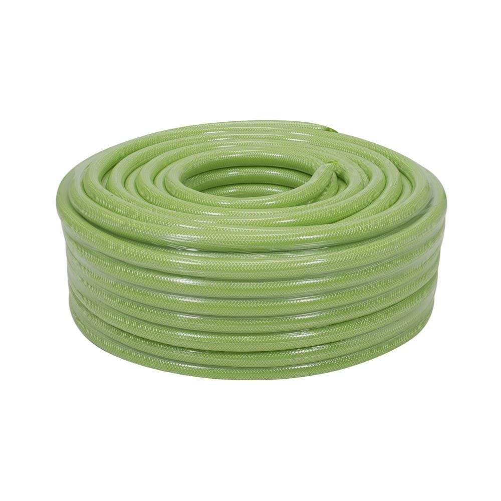 สายยางม้วน PVC ใยแก้ว SPRING 5/8 นิ้ว X 50 ม. สีเขียว