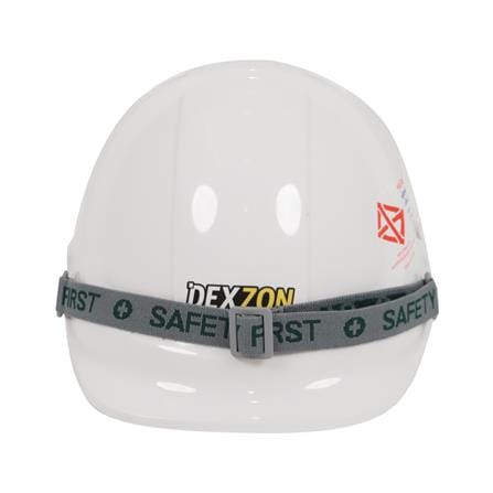 หมวกนิรภัยพลาสติก ABS มาตรฐานมอก. DEXZON 2330 สีขาว_1