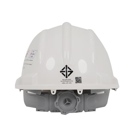 หมวกนิรภัย HDPE มาตรฐานมอก. DEXZON สีขาว_2