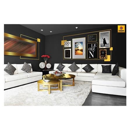สีทอง CAPTAIN GOLD PAINT 1/4 แกลลอน_4