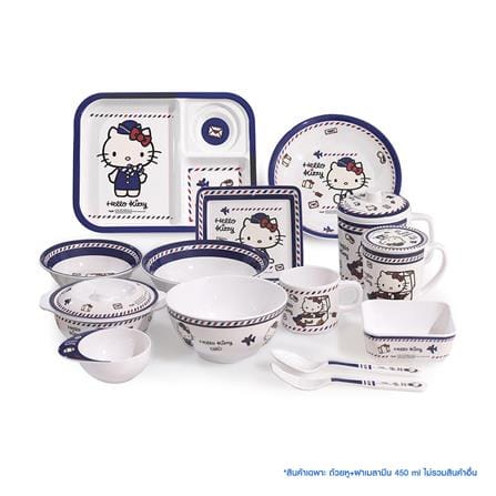 ถ้วยหู+ฝาเมลามีน 450ml SUPERWARE KITTY TRAVEL_1