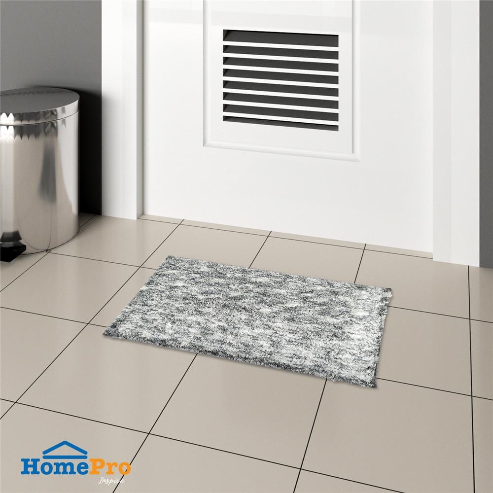 พรม HOME LIVING STYLE MOSS 45x70 ซม. สีเทาอ่อน