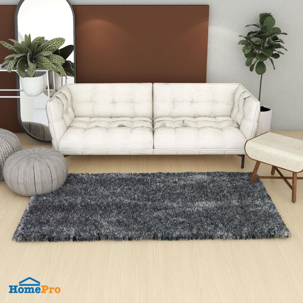 พรม HOME LIVING STYLE MOSS 120x180 ซม. สีดำ