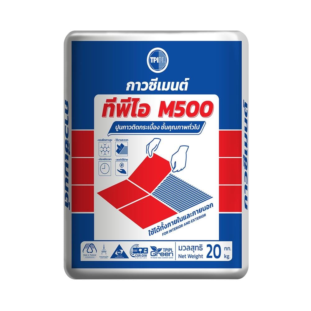 กาวซีเมนต์ ทีพีไอ โพลีน M500 20 กก.