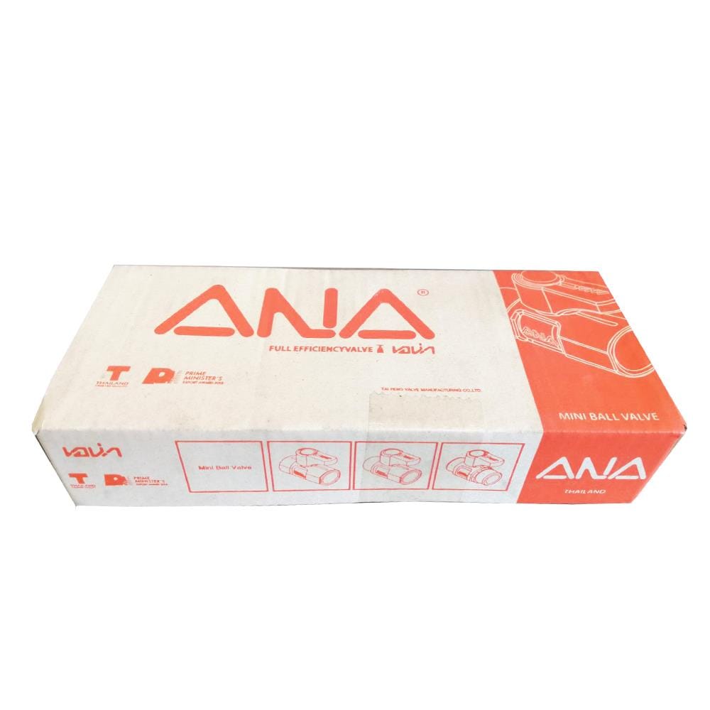 มินิบอลวาล์ว MFM ANA 1/2 นิ้ว สีขาว