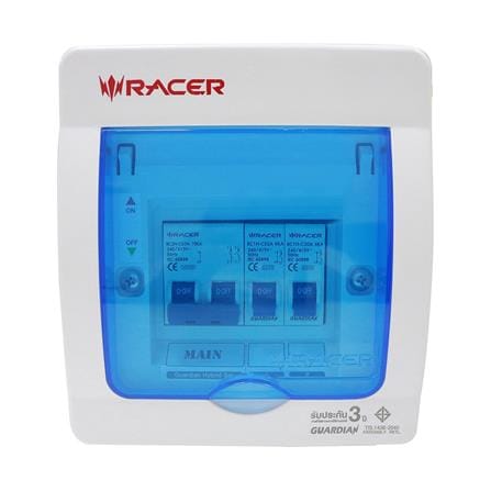 ชุดตู้คอนซูมเมอร์ยูนิต 32 แอมป์ 2ช่อง รุ่น HYBRID RACER_0