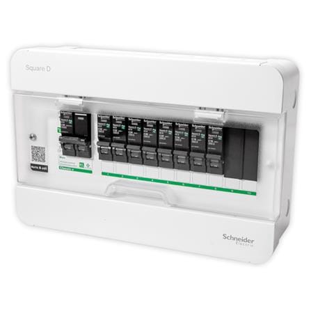 ชุดตู้คอนซูมเมอร์ยูนิต 10ช่อง เมน 50 แอมป์ SCHNEIDER_0
