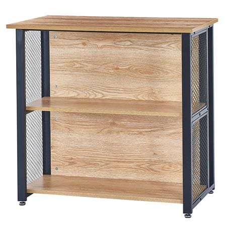 โต๊ะบาร์ FURDINI PLANK สีน้ำตาล/ดำ_0