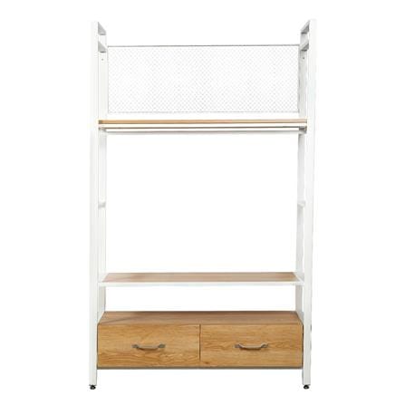 ตู้วางทีวี FURDINI PLANK 120 ซม. สีน้ำตาล/ขาว_1