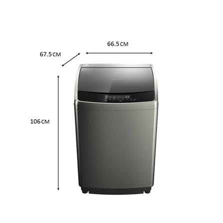 เครื่องซักผ้าฝาบน SHARP ES-WJX16-GY 16 กก. อินเวอร์เตอร์_5