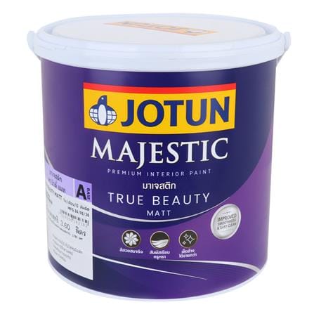สีน้ำทาภายใน JOTUN MAJESTIC TRUE BEAUTY BASE A ด้าน 1 แกลลอน_0
