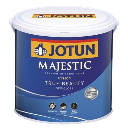 สีน้ำทาภายใน JOTUN MAJESTIC TRUE BEAUTY BASE B กึ่งเงา 1 แกลลอน_0