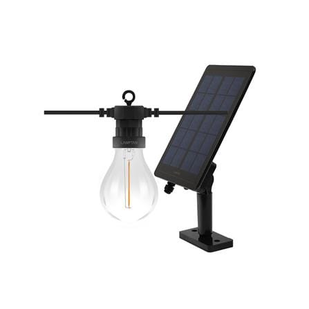 ไฟจัดสวน SOLAR LED LAMPTAN FESTIVE 3 วัตต์ WARMWHITE สีดำ_0