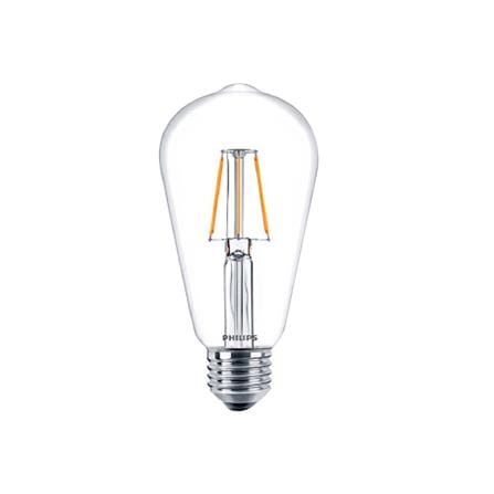 หลอด LED PHILIPS ST64 CLASSIC 4 วัตต์ WARM WHITE E...