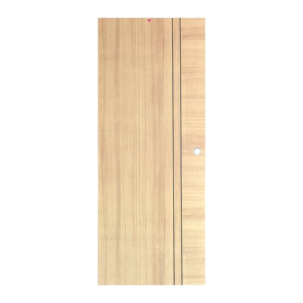 ประตูภายในโพลีไวนิล ลามิเนต KING P3-80x200 ซม. สีงาช้าง เจาะลูกบิด