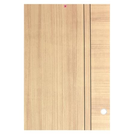 ประตูภายในโพลีไวนิล ลามิเนต KING P3-80x200 ซม. สีงาช้าง เจาะลูกบิด_2