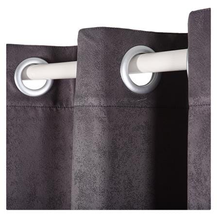ผ้าม่าน EYELET HOME LIVING STYLE RIGO UV 140X250 ซม. สีเทา_2