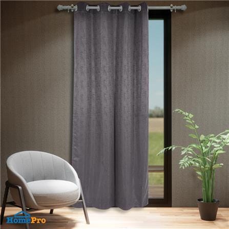 ผ้าม่าน EYELET HOME LIVING STYLE RIGO UV 140X250 ซม. สีเทา_6