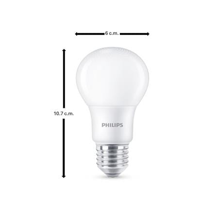หลอด LED PHILIPS A60 8 วัตต์ COOL WHITE E27_2