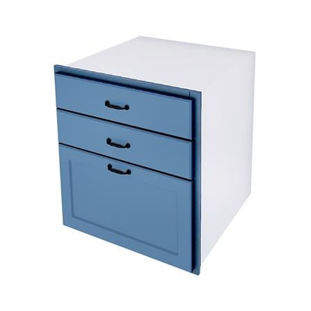 ตู้ลิ้นชัก 3ชั้น CABIN FERRARA 52.8x64.4 ซม. สี BLUE OCEAN_1