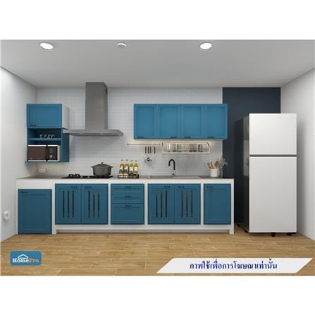 ตู้แขวนคู่ CABIN FERRARA 80x60 ซม. สี BLUE OCEAN_4